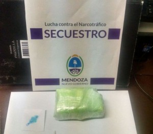 Esta es la cocaína que escondieron en el pañal del bebé