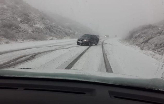 Nieve en zona de Cerrillos y La Carrera Tgato 1