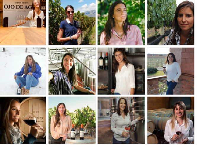 mujeres profesionales del vino