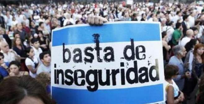 basta de inseguridad