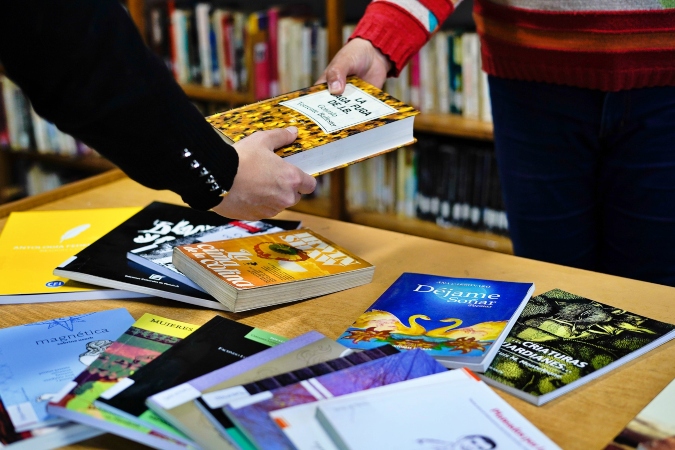 Suelta de Libros Biblioteca Municipal Tgto (1)