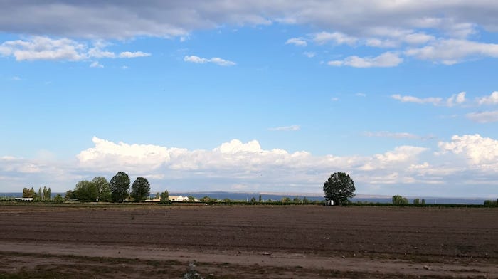 Mucho calor para hoy (foto tomada en La Consulta, San Carlos)