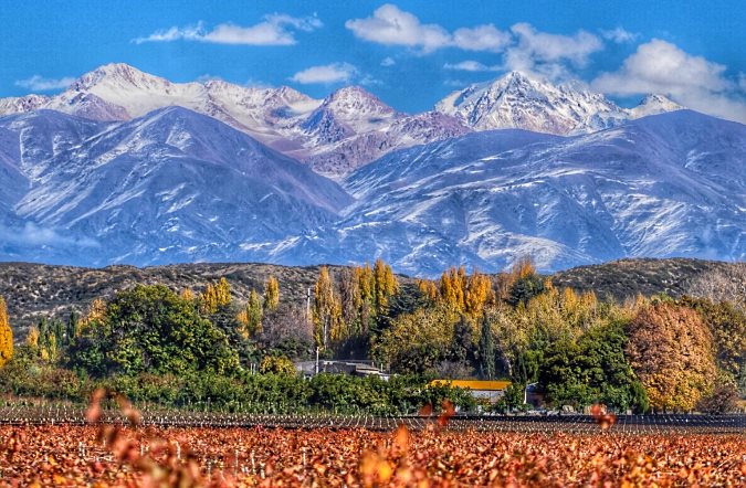 Otoño 2021 en Tupungato - Foto Municipalidad