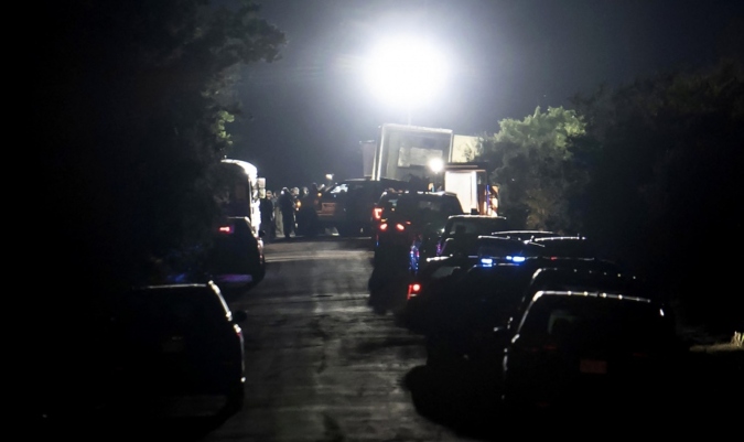 San Antonio, es una ruta principal para los traficantes. Foto: AFP.