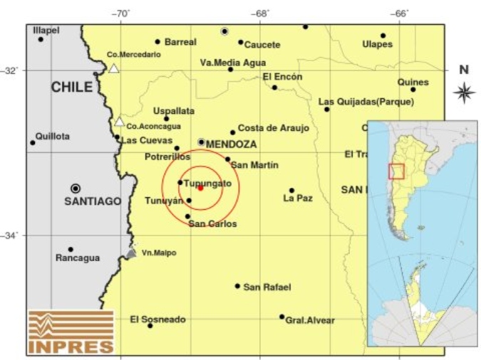 Fue en Zapata, Tupungato, en el límite con Luján de Cuyo.