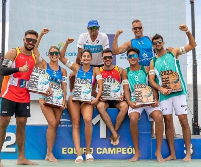 Los tunuyaninos que integran la selección nacional, hicieron podio en el circuito europeo.