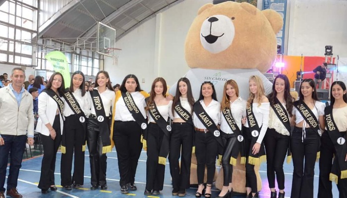 CANDIDATAS A REINA ESTUDIANTIL 2023. Foto: Municipalidad de San Carlos