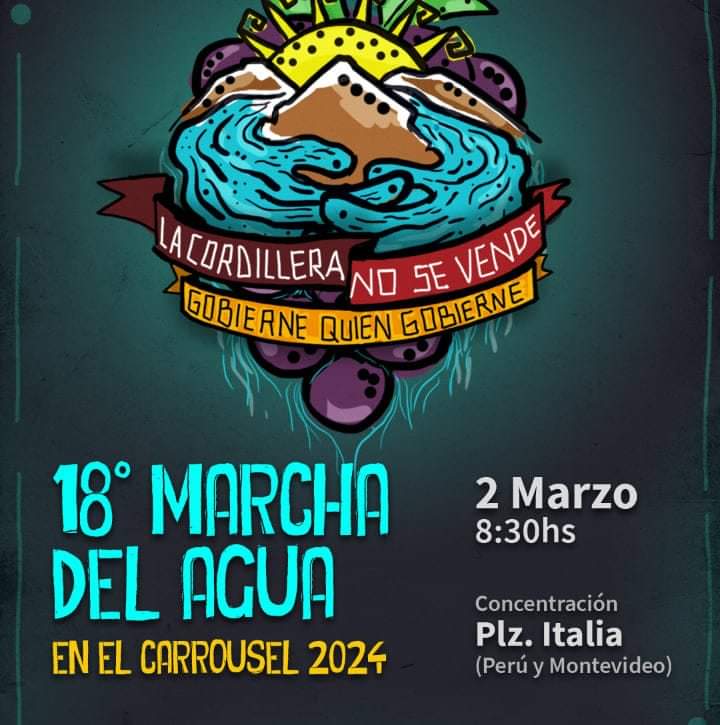 Marcha en defensa del Agua