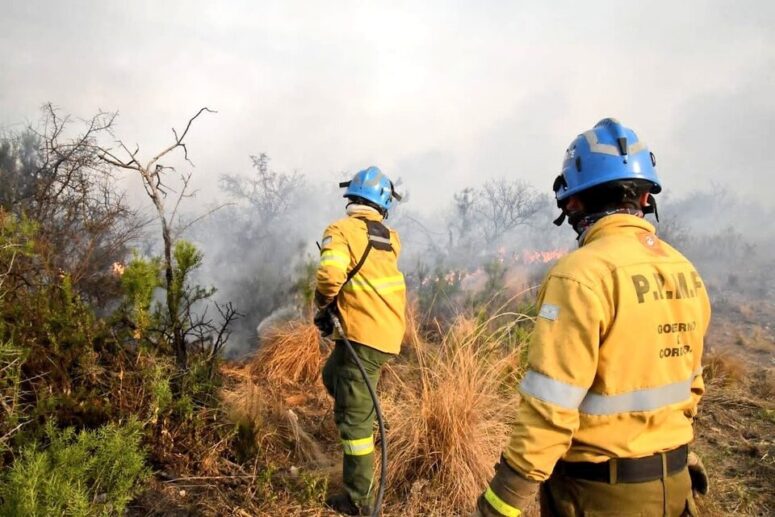 fuego en Cordoba