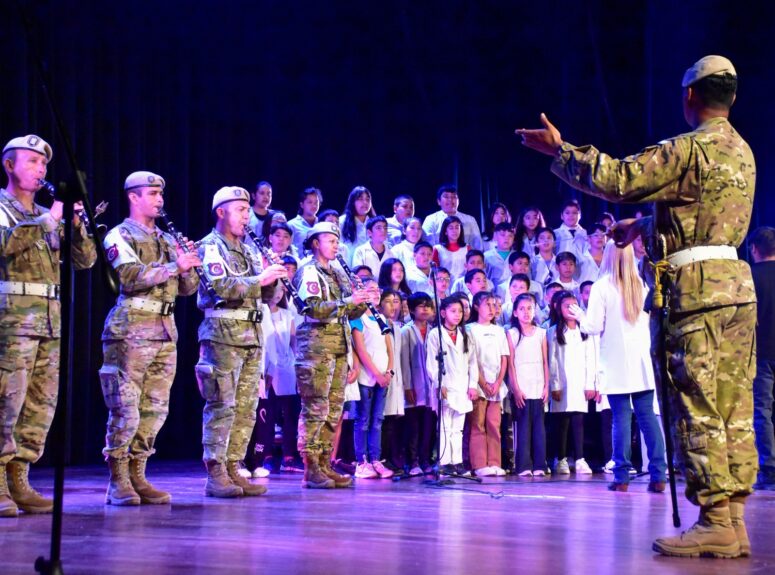 Banda Militar Granadero Chepoyá en Tunuyán