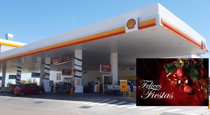 Shell La Consulta- felices fiestas