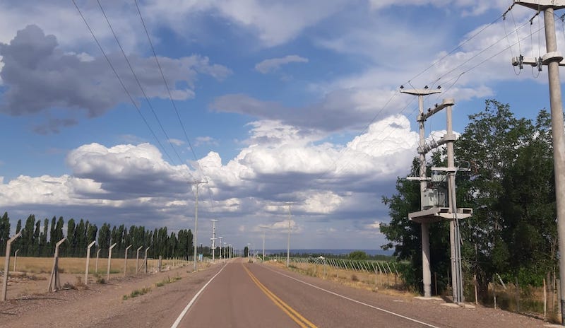 Paisaje de Valle de Uco.