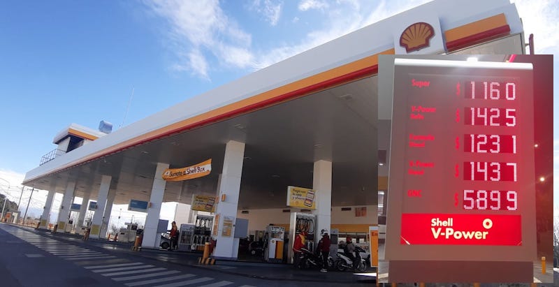 Shell frente precios marzo